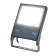 Landscape Lamp Novotech. Armin, 50W, LED, 190x30x160 mm, dark gray color