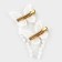 Hair clips with butterflies "Wonderful" with a suspension, 2 pcs, 5 x 3 cm