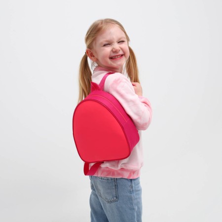 Baby backpack for girls, 23x20.5 cm, lightning department, pink color-5