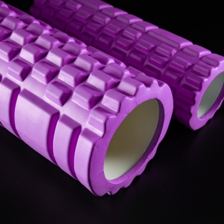 A set of massage rollers 2 in 1 sangh, 33x13 cm and 30x9 cm, purple color-6