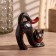 Souvenir tree "Cat for black spotted rings" 12x3x12 cm