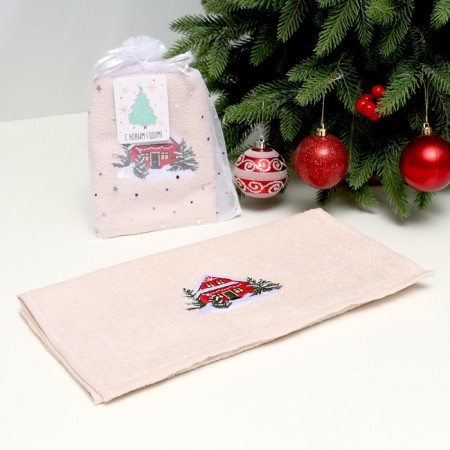 Trick "Country House" 30x60 cm, 100% cotton, 340 g/m2