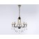 Crystal chandelier with Ambrella Light, Classic, Tr4952, 5HE14, Black Color, Gold