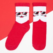 Носки детские новогодние KAFTAN "Cool Santa" р-р 18-20, красный