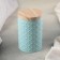 Bank for bulk products "Scandy", 430 ml, 7.3 × 11.5 cm, blue color