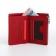 Women's wallet on a magnet, burgundy color