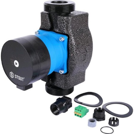 Circulation pump STOUT MINI SPC-0002-3260180, 32/6-180, 35 watts, pressure 6.1 m, 67 l/min-1
