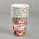 A one -time paper glass "Happy birthday, stickers", 250 ml