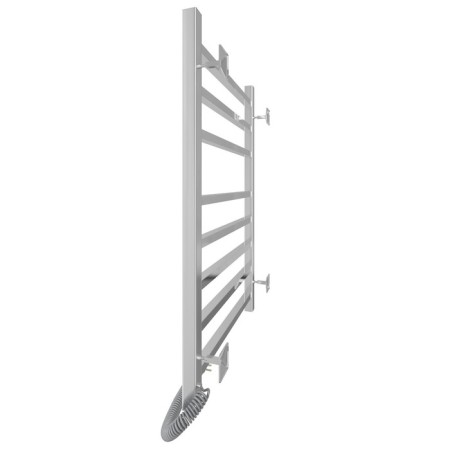 The electric heated towelputor "Sanprise" Quadro P8, 500x800 mm, right, chrome-4