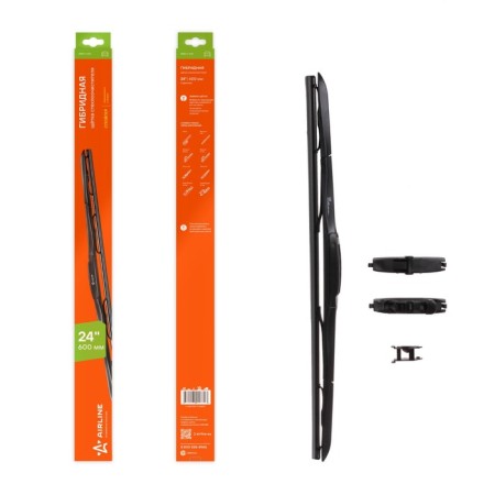 AIRLINE AWB-H-600, 24 "24", 600 mm, hybrid, 8 adapters