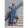 Women's dress, size 50, blue color