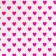Siliconized "Heart" paper for baking, 0.38 x 5 m