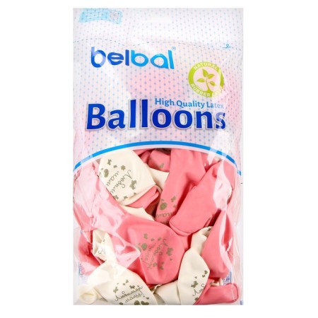 Shar Latex 14 "Beloved Mom" ​​set of 50 pcs. Mix-3