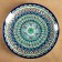 Largan Rishtan ceramics "Patterns", 32 cm, blue