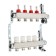 Aqualink Collector Group, 1 "X3/4", 4 outputs, with consumables, stainless steel