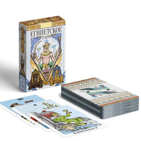 Tarot "Egyptian", 78 cards (6x9 cm), 16+-1