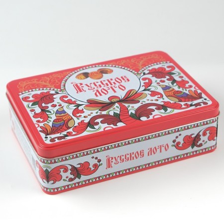 Lotto Russian, wooden "patterns", board game, with barrels-7