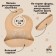 Badion for feeding children, silicone, Mum & Baby, 23x4x29, beige