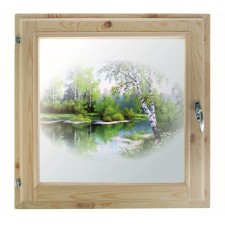 Window, 50 × 50cm, 