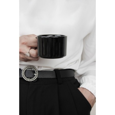 Coramic deed COFFEE BREAK, 150 ml, black color-4