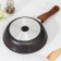 Granit Ultra Blue, D = 24 cm, removable handle, anti -stick coating, black color