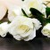 Artificial flowers "Rose Charm" 6x77 cm, white