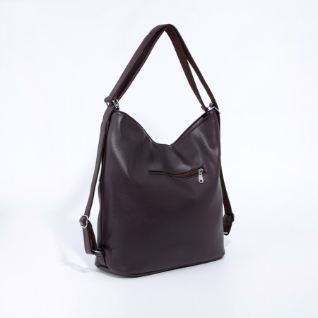Love bag with lightning, brown color-1