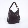Love bag with lightning, brown color