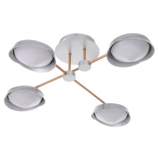 Chandelier 1852/4 LED 64W 3000-6000K gray-gold 65x65x17 cm Bayerlux