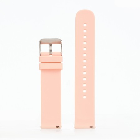 Smart hours strap, 20 mm, silicone, beige-2