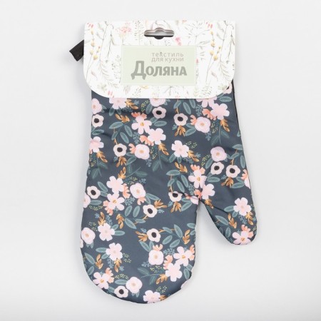 Mitten Dolyana "Flower" cat "26*16 cm, 100% p/e-3