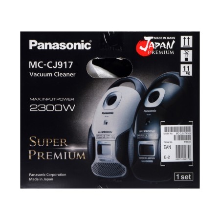 Panasonic MC-CJ917K vacuum cleaner, bag, 2300 W, 6 l, 60 dB, black-19