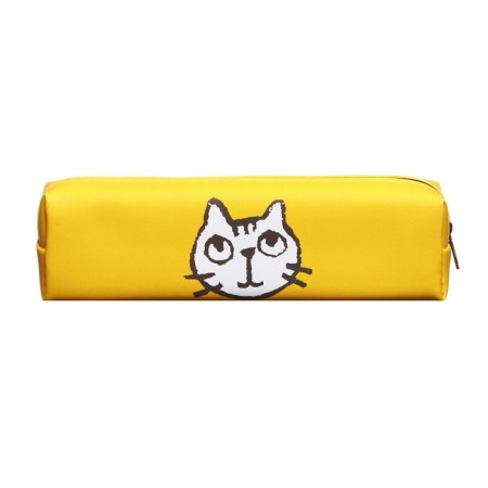 School "cat" on lightning, yellow-2