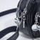 Bag Cross-Bodi with a zipper, blue color