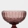 Glass Glass Magistro "La-Channel", 350 ml, 12 × 10.5 cm, pink color