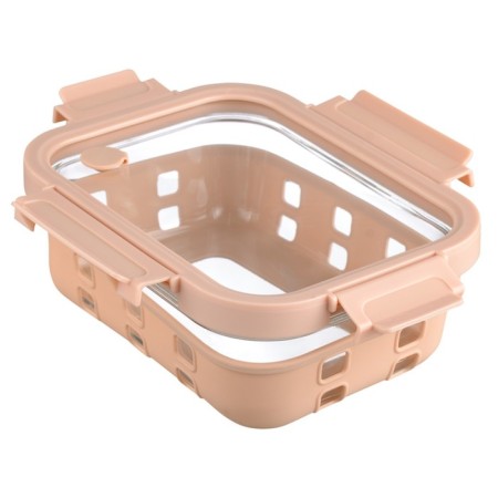 Container for baking, storage and carrying of products in the Smart Solutions cover, beige color, 1050 ml-2