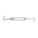 Talter hook-trick tundra Krep, Din1480, M6, galvanized, 1 pc.