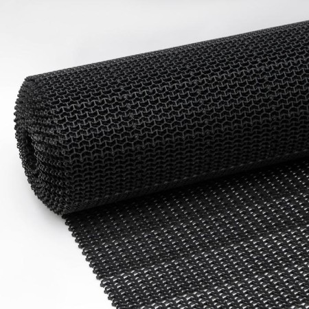 Coating carpet bristle without the base “wave”, in the roll 10 sig.m, segment, black color