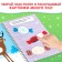 New Year's book "Reusable applications with plasticine. Funny New Year ", 21 crafts, A4 format