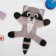Set for creativity. Fetra toy with magnets "raccoon"