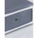 A dispenser for a detergent with a Savanna sponge stand “Nature”, 450 ml, color gray color