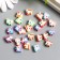 Beads for the creativity of PVC "Horses" set 25 pcs 0.5x0.9x1 cm