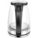 Electric kettle Blackton BT KT1803G, glass, 1500 watts, 1.8 l, silver-black