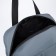 Sports bag with lightning, external pocket, long belt, gray color