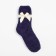 Terry socks female, blue color, size 36-39
