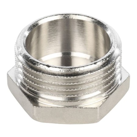 Stout SFT-0025-000001, 1 ", outdoor thread, nickelled brass-1