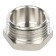 Stout SFT-0025-000001, 1 ", outdoor thread, nickelled brass