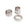 American Aqualink, 3/4 ", internal/outer thread, straight, nickel -plated brass