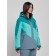 Ski jacket female, size 56, dark green color