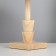 Eln table lamp E27 40W light wood 19.5x19.5x38 cm Risalux